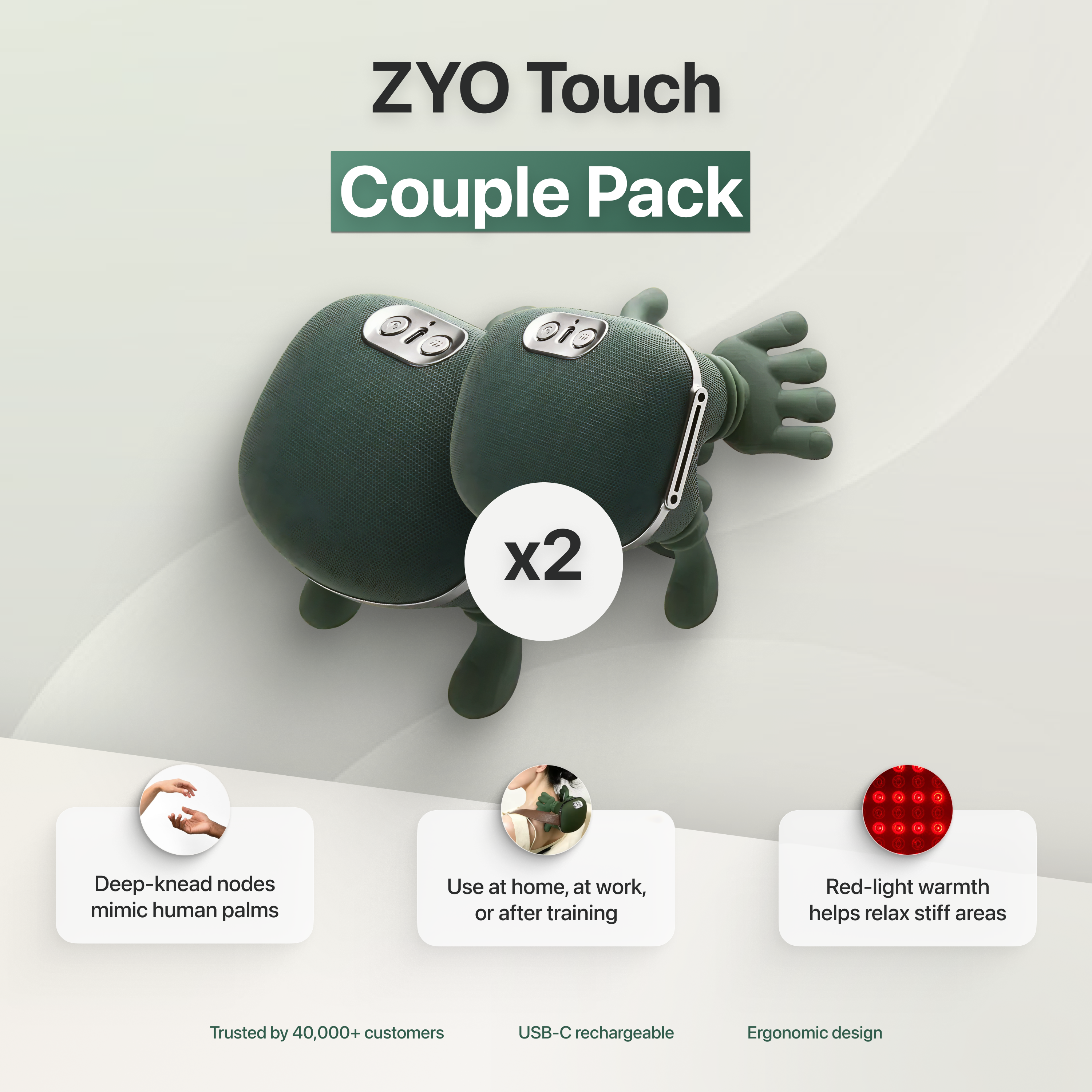 x2 ZyoTouch - Couple Pack