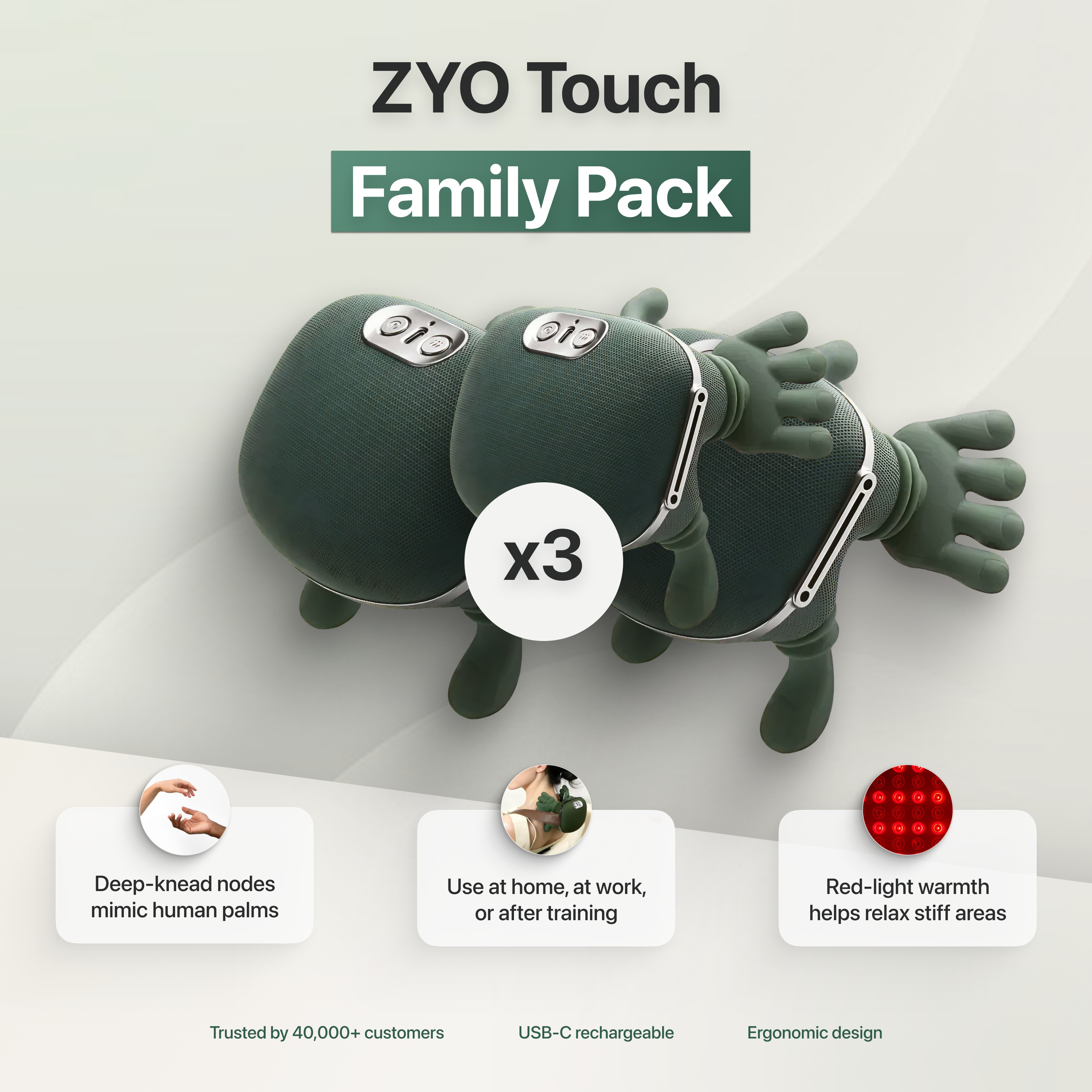 3x ZyoTouch - Family Pack