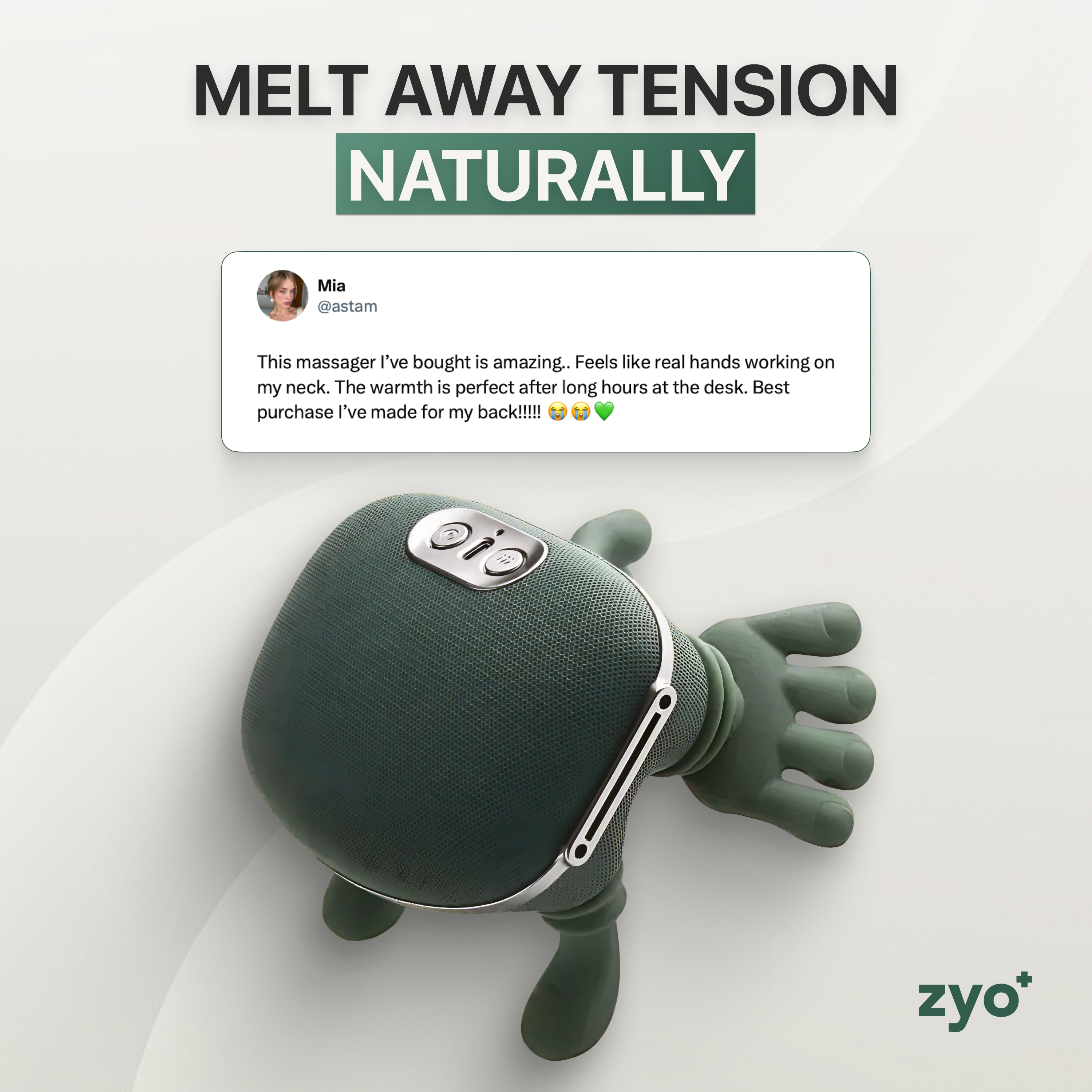 ZyoTouch™ Neck & Back Massager