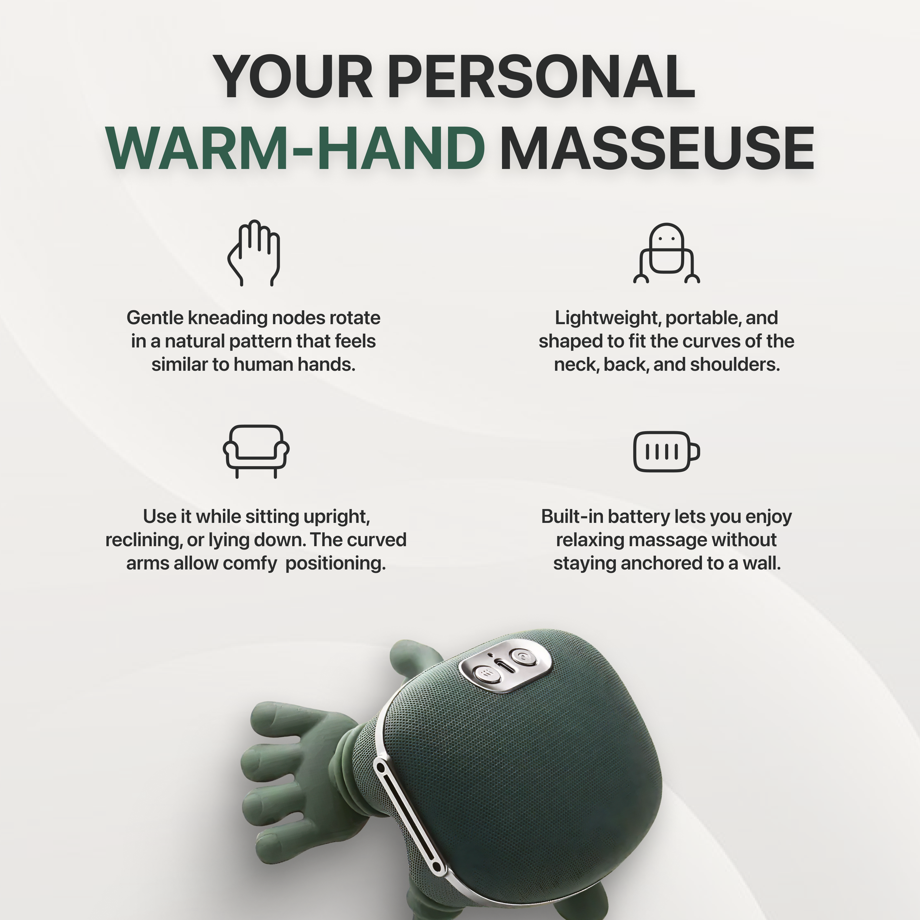 ZyoTouch™ Neck & Back Massager