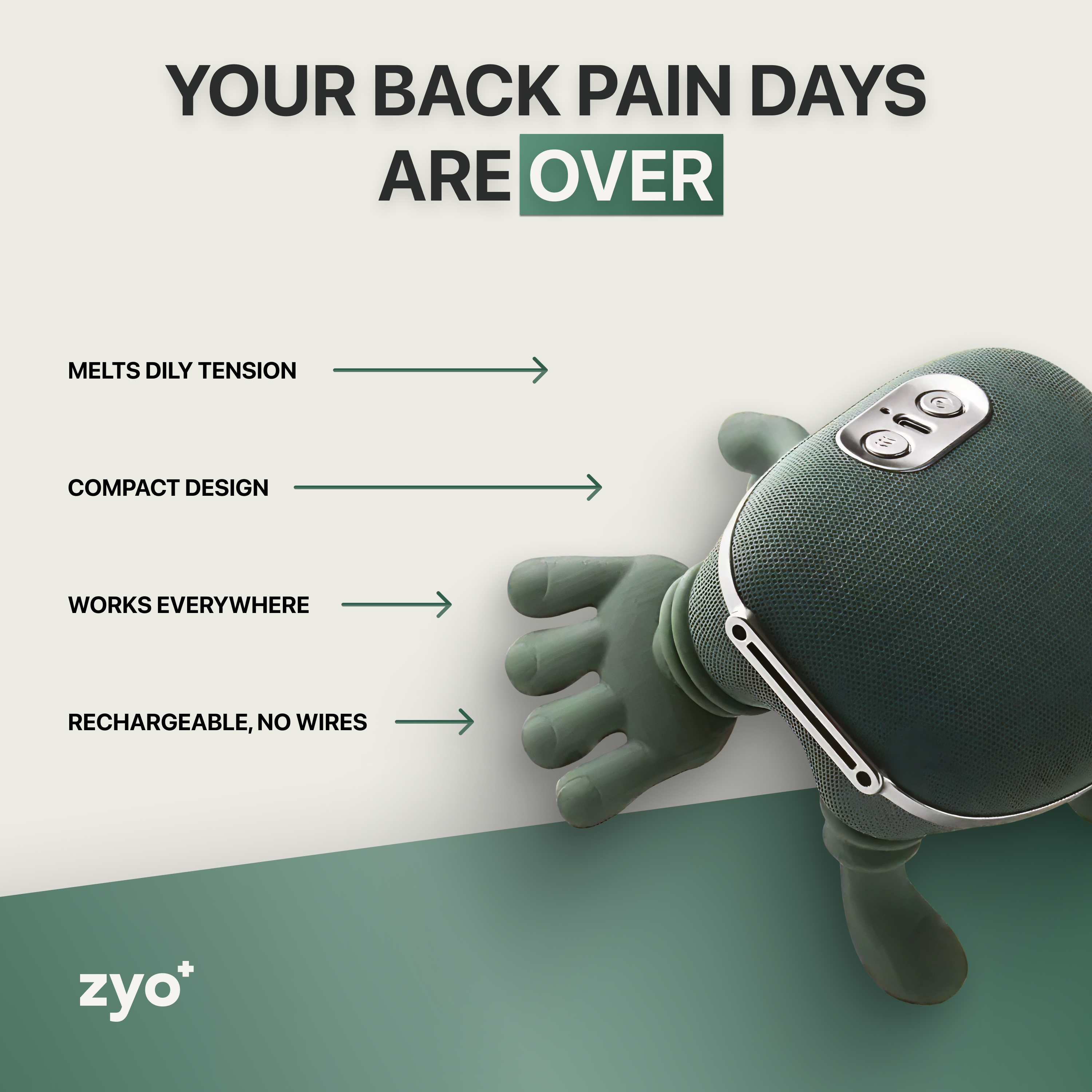 ZyoTouch™ Neck & Back Massager